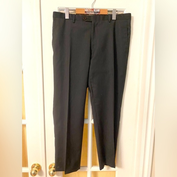 Harry Rosen Black Formal Suit Timeless Design made in Italy 🇮🇹 Vintage - Picture 4 of 10